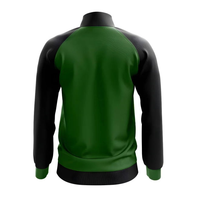Championship Palestine Concept Football Track Jacket (Green) - Kids