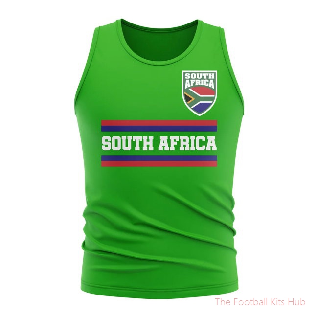 South Africa Core Football Country Sleeveless Tee (Green)