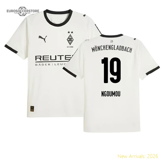 Authentic 2025-2026 Borussia Mgb Home Shirt (Ngoumou 19)