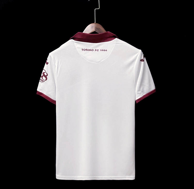 Match Quality Torino 2223 Away White Soccer Jersey Football Shirt