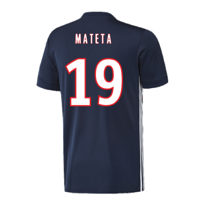 Lyon 2017-18 Away Shirt ((Excellent) L) (Mateta 19) In Multiple Sizes