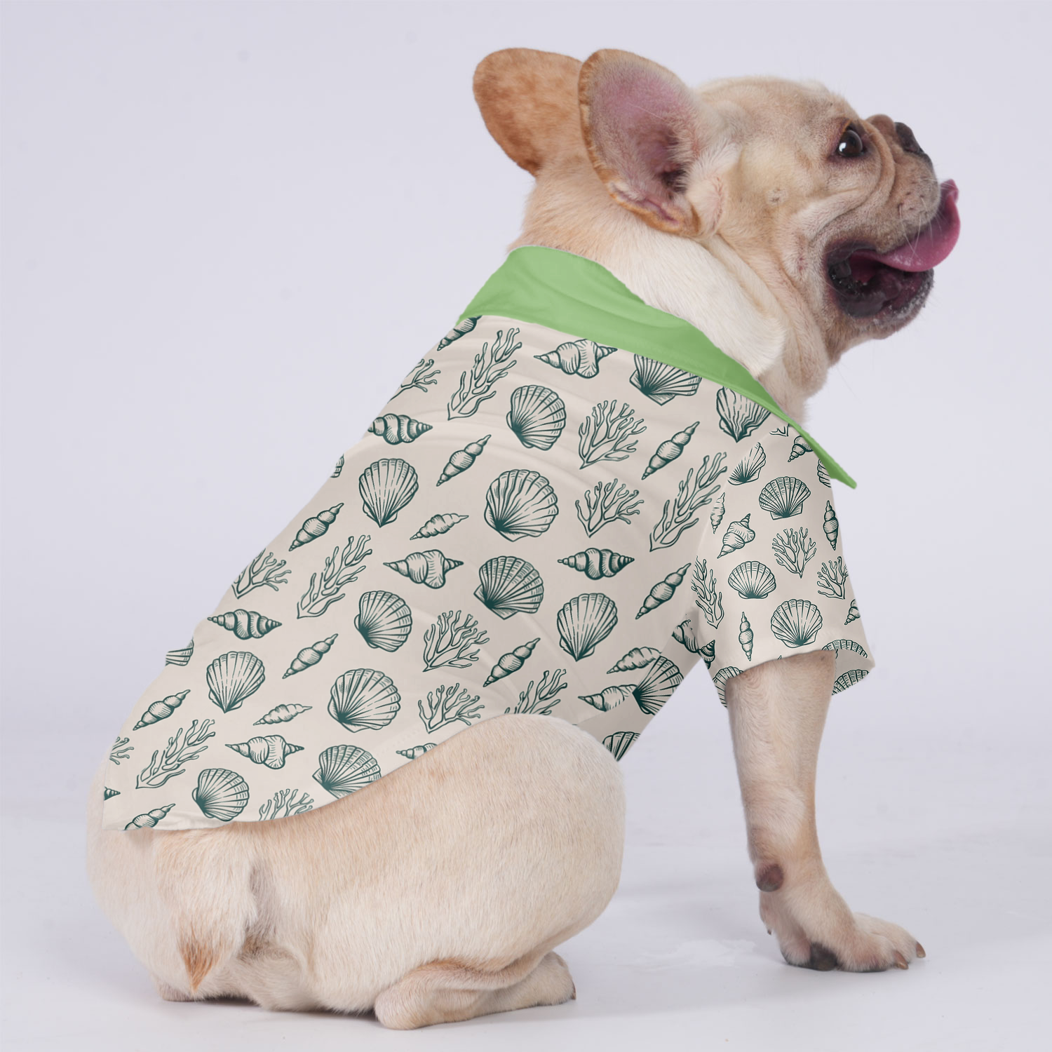 Premium Bandit - Hawaiian Shirt For Frenchies for Casual Outings
