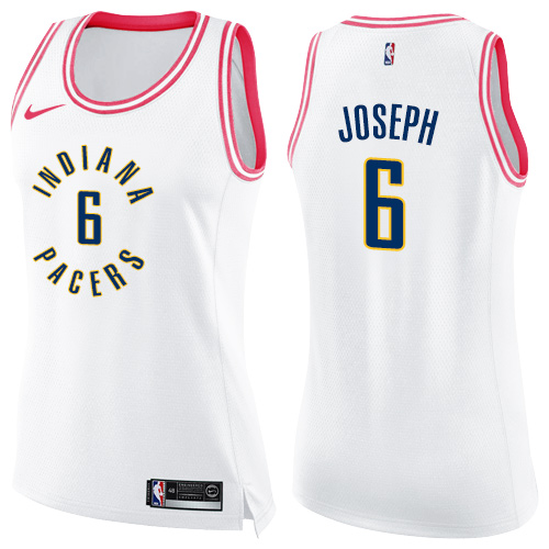 Superior Pacers #6 Cory Joseph 2024 Icon NBA Swingman Jersey White -