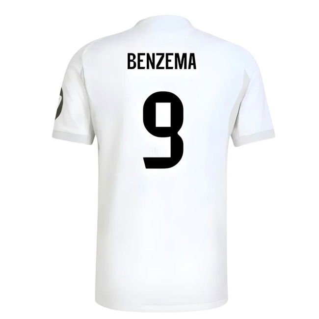 2025-2026 RM Home Durable Football Shirt (Benzema 9) UV Protection
