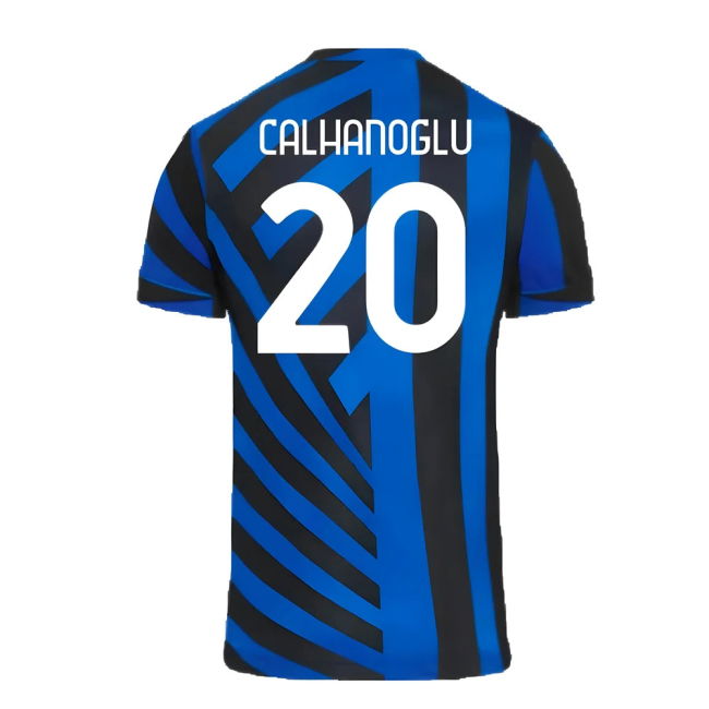 Inter 2024-2025 Home Soccer Jersey (Calhanoglu 20) | Comfortable