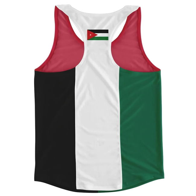 Performance-Driven Jordan Flag Running Vest Limited-Edition