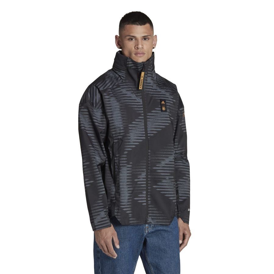 Germany Travel Jacket Lifestyler Myshelter Jet Black