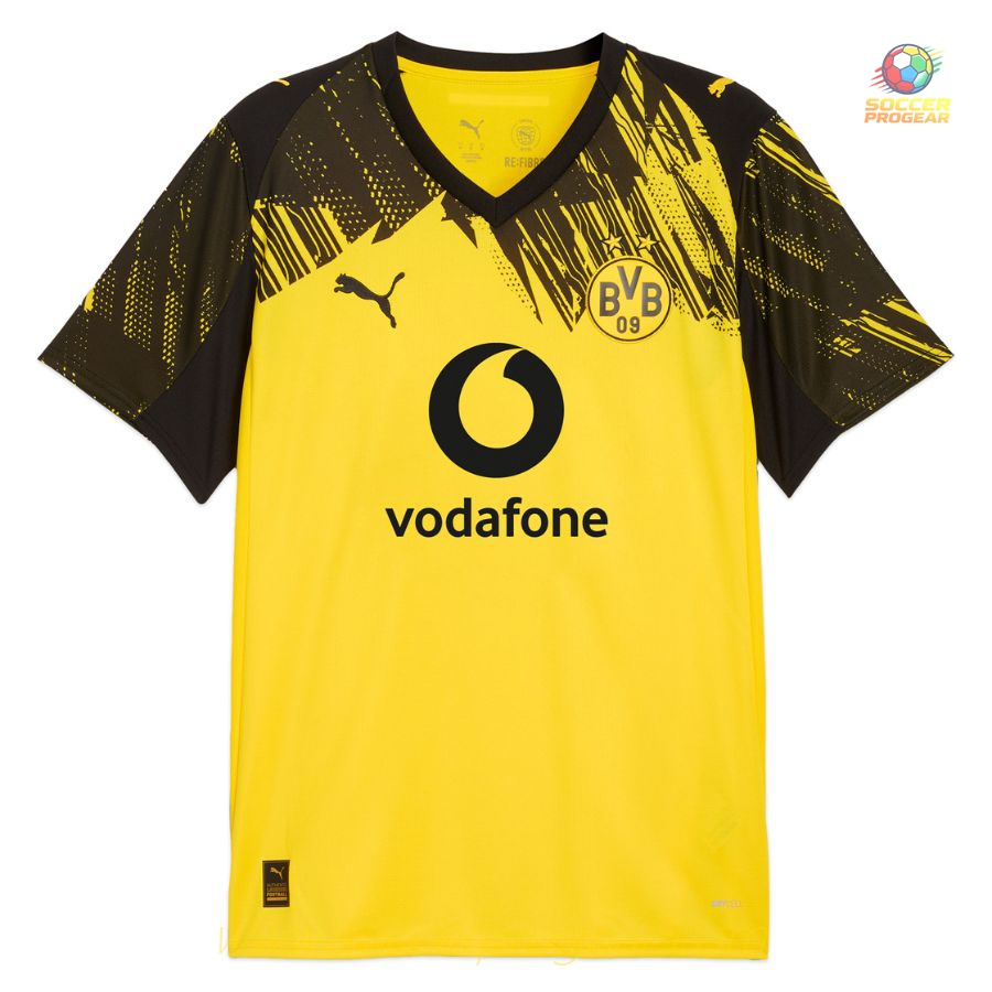 Team Jersey Match Quality BVB Dortmund Home 2025-26 Edition