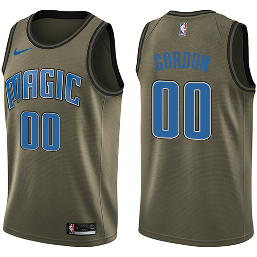 Green Nike O. Magic #00 NBA Jersey Game Day Wear Premium Quality