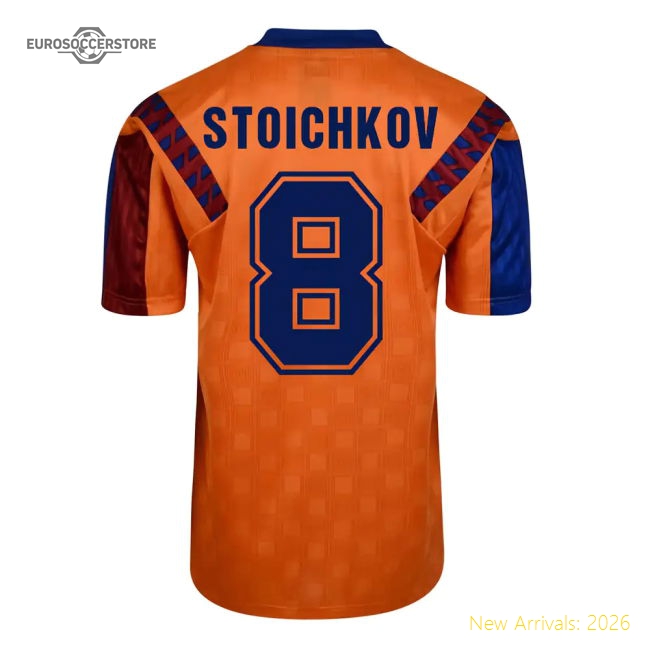 Elite Score Draw Barca 1992 Alternate Jersey (stoichkov 8)