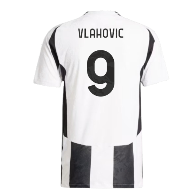 2024-2025 Juventus Authentic Home Shirt (Vlahovic 9)