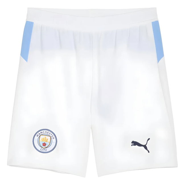Man City Home Shorts 2025-2026 edition (Unisex