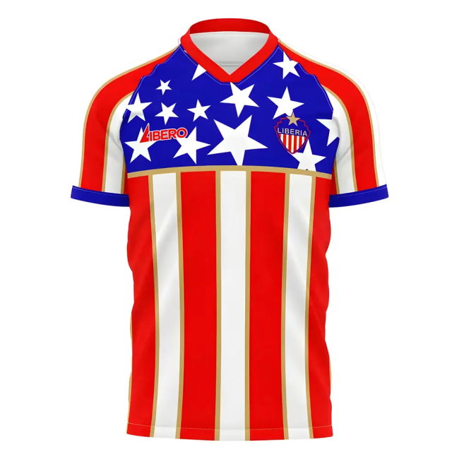 Top-Tier Liberia 2025-2026 Home Concept Football Kit (Libero) - Baby