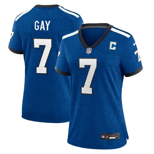 None Matt Gay Game Jersey - Royal | NFL Player Jersey | NFL Football