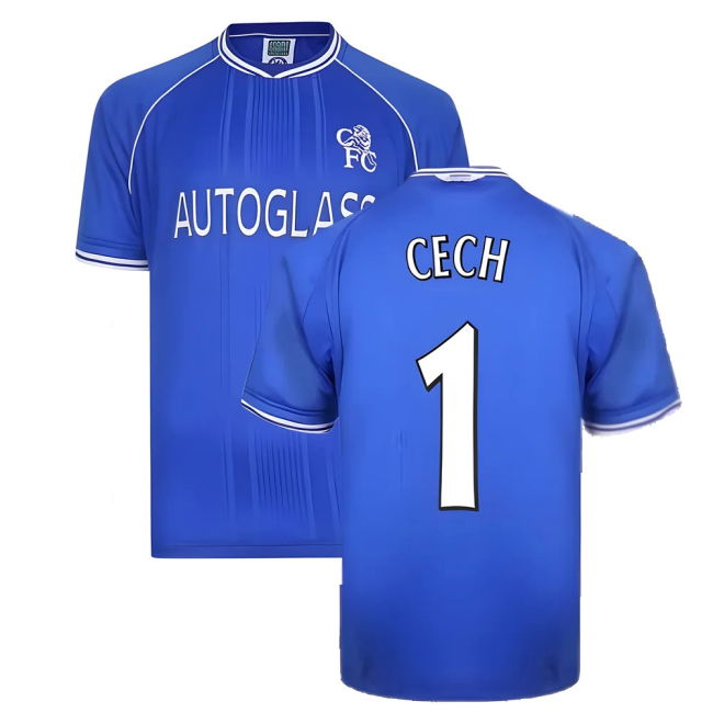 Authentic Design Avid Chelsea Chelsea Home Shirt Cech #1 Updated D...