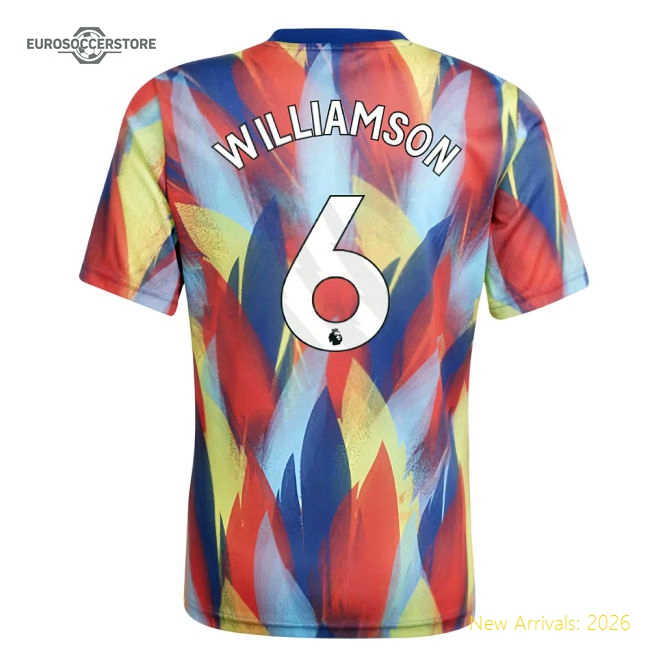 High-quality Kids Arsenal Williamson Jersey 2025-2026 Stretchy