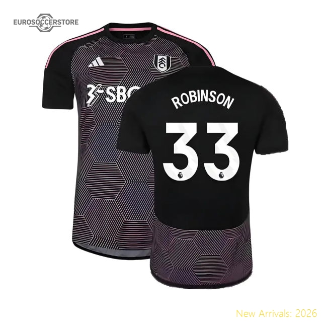 2023-2024 Fulham Third Shirt (Robinson 33) Premier League Football Gear