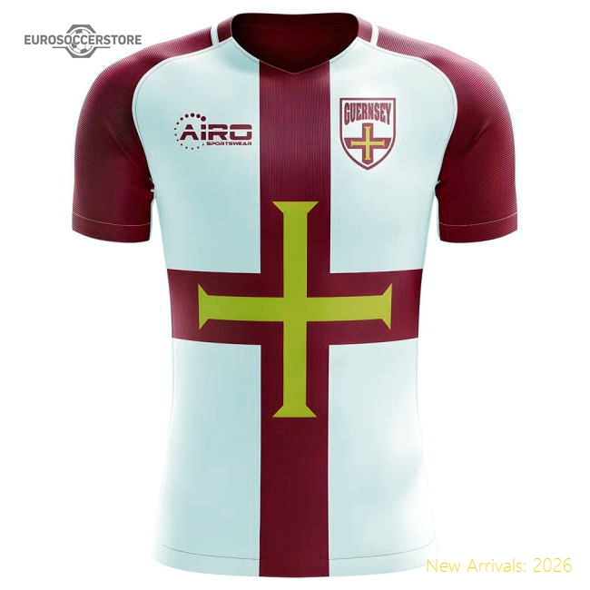 2025-2026 Guernsey Home Concept Football Shirt