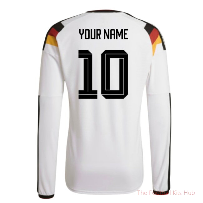 2026-2027 Germany Authentic Long Sleeve Home Shirt (Your Name)