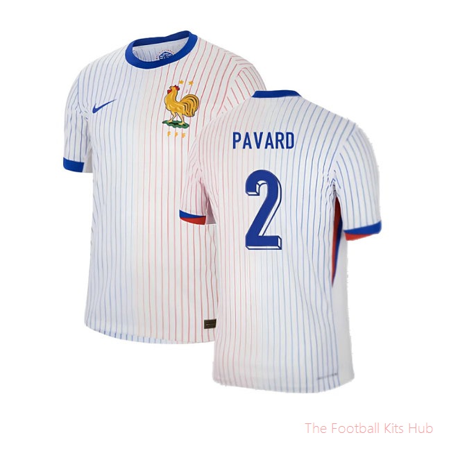 2024-2025 France Away Dri-ADV Match Shirt (Pavard 2)