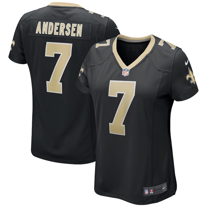 None Morten Andersen Champion NO Saints Budget-Friendly Jersey