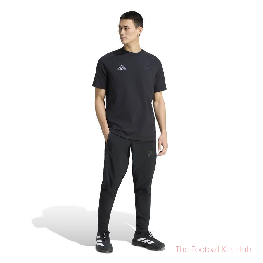 Real Madrid Training Trousers Vis Tech Travel - Black