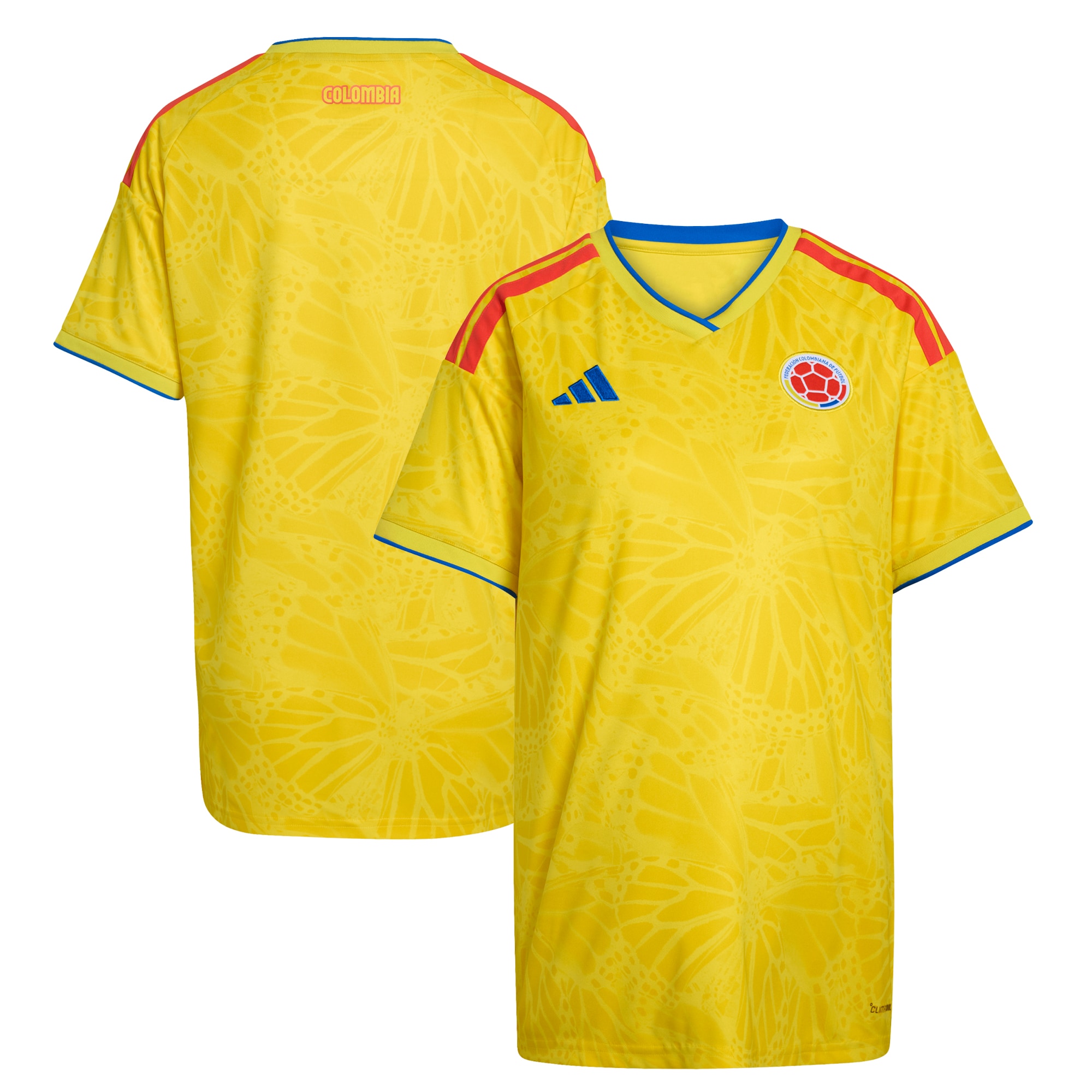 [SJH] Colombia National Team Women's 2026 Home Replica Jersey - Yellow