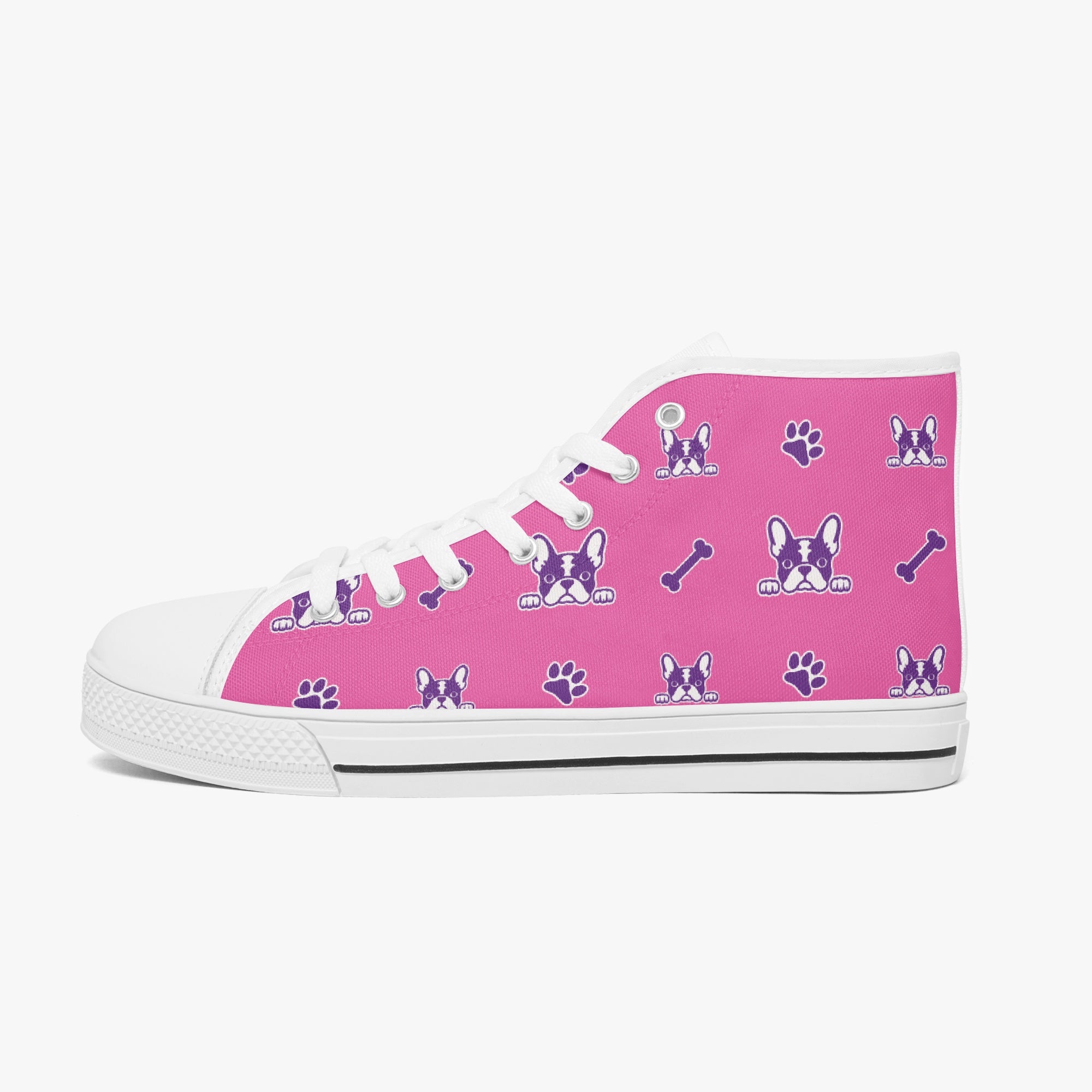 Mike - Classic High-Top Canvas Shoes