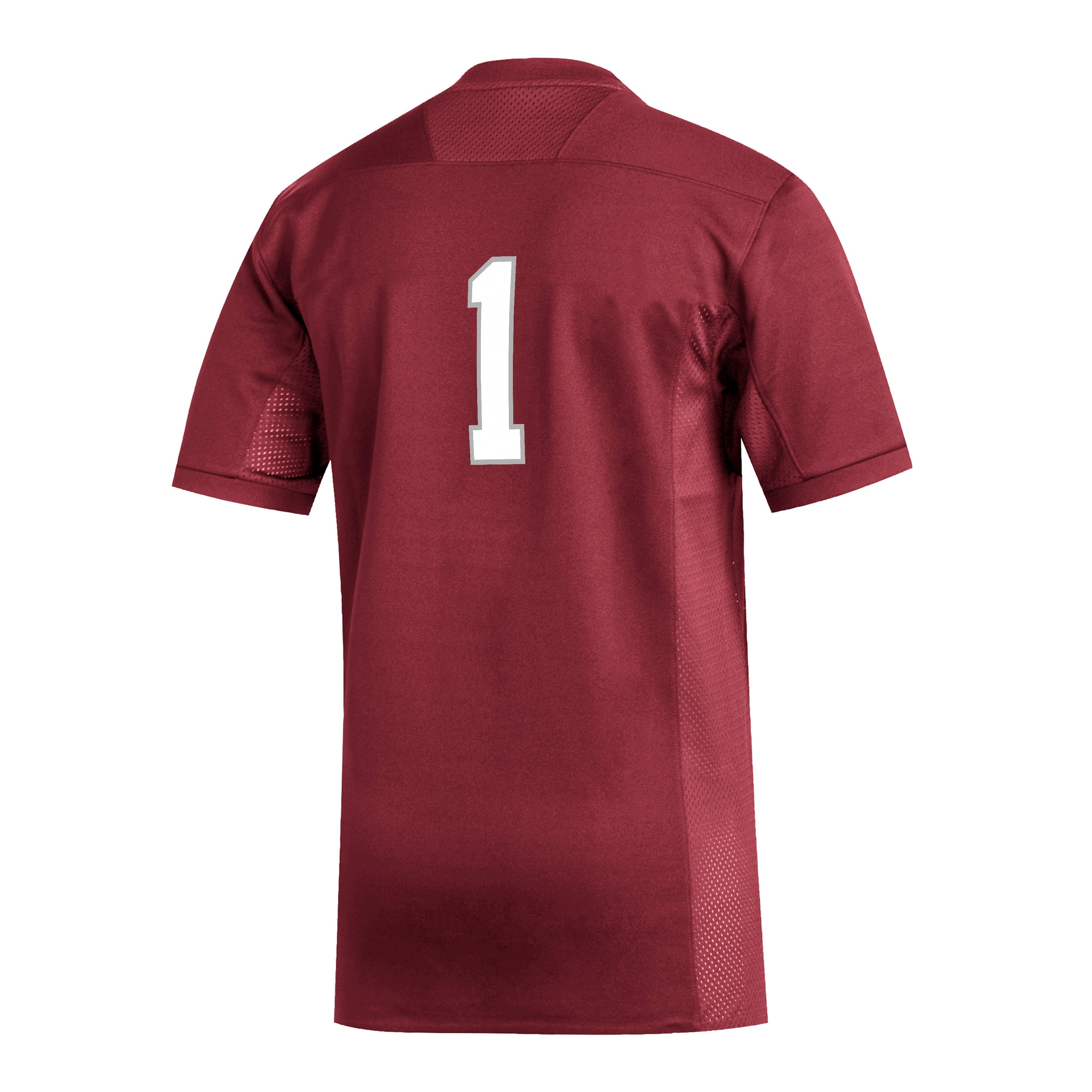Men's #1 Cardinal Troy University Trojans Football Jersey