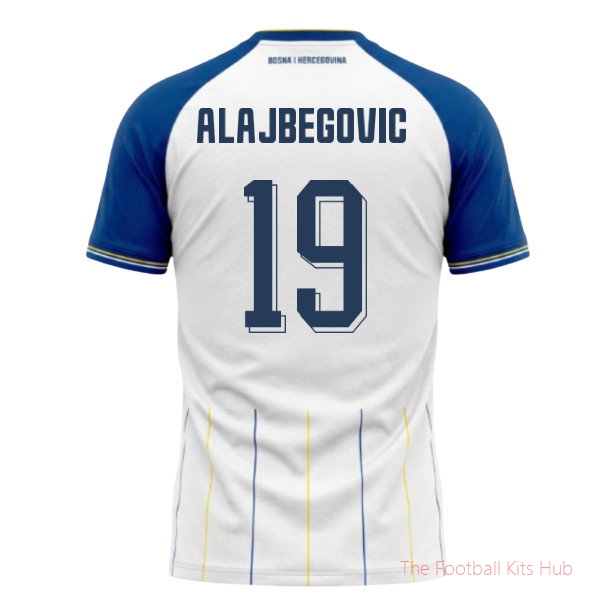 Bosnia And Herzegovina 2026-2027 Away Shirt (Alajbegovic 19)