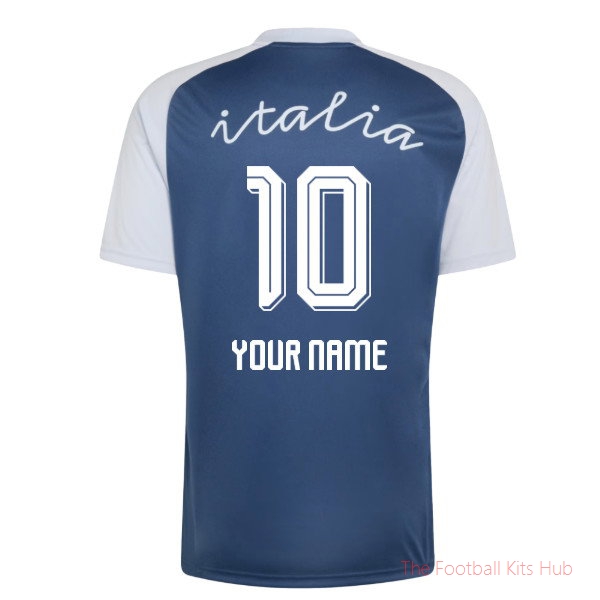2026-2027 Italy Away Pre-Match Shirt (Night Marine) (Your Name)