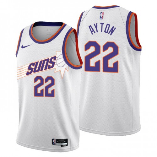 Suns White Phoenix Suns #22 Nike Jersey - Basketball Jersey