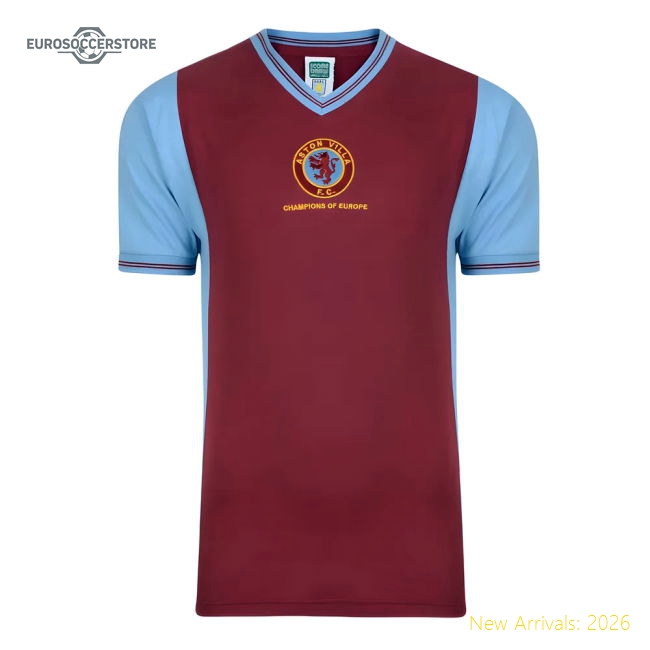 Aston Villa Children 1982 Home Jersey Shirt Football Fan Apparel