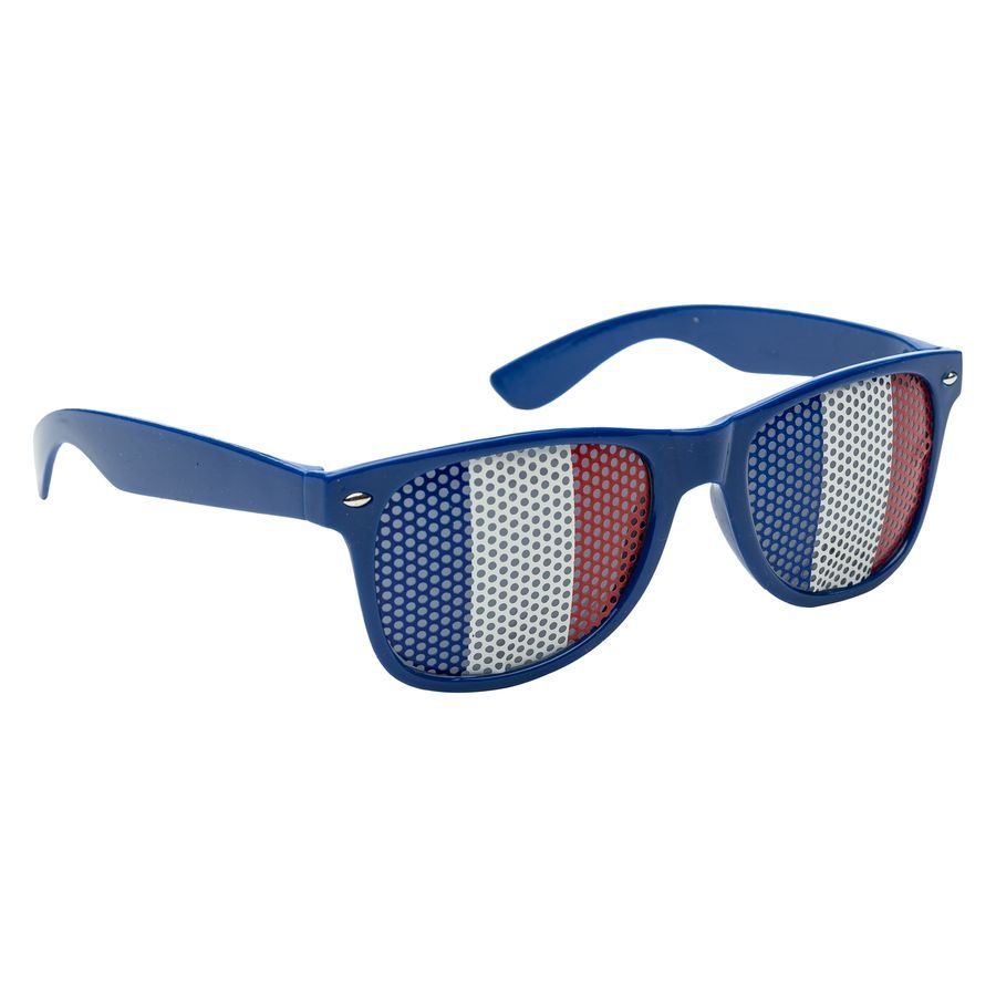 France Sunglasses Blue/pure White/red Supporter Version