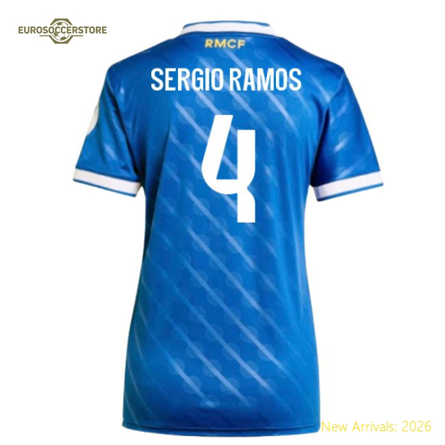 Elegant Womens Football Team Sergio Ramos Jersey 2025-2026