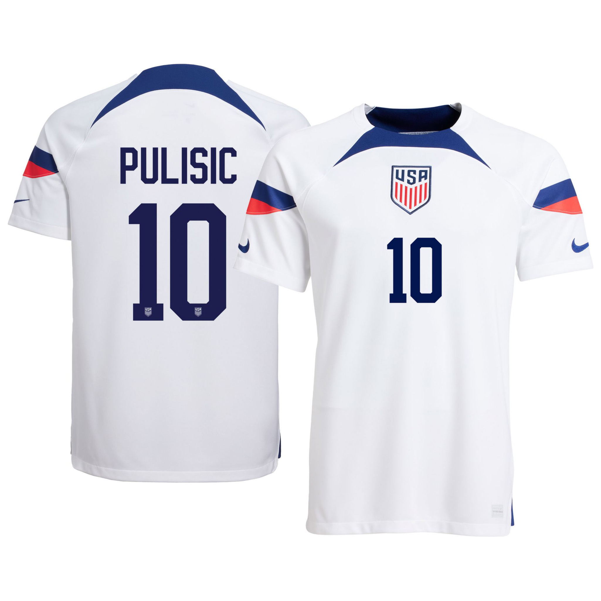 Nike Usa nike usa pulisic #10 Home Jersey 22/24 licensed product