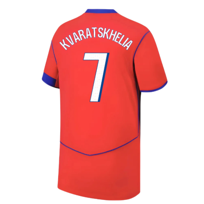 2025-2026 Psg Third Shirt (Kids) (Kvaratskhelia 7) For Ligue 1 Fans