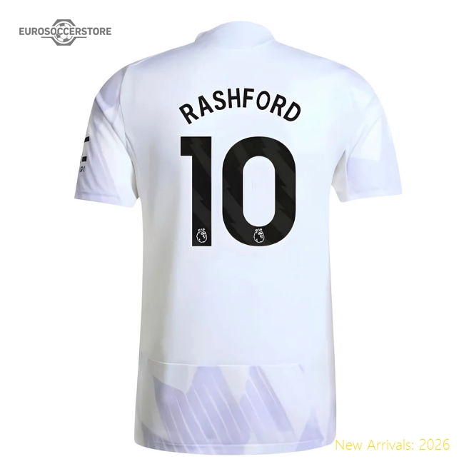2025-2026 Man Utd Away Football Jersey (Rashford 10) Fan Edition