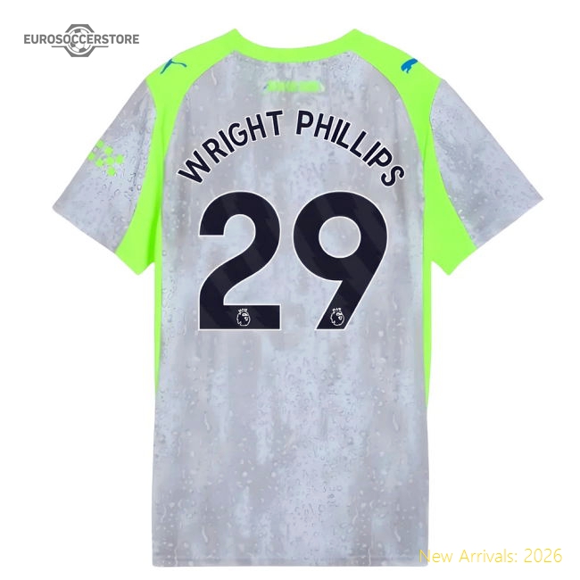 2025-2026 Man City Third Shirt (Womens) (Wright Phillips 29)