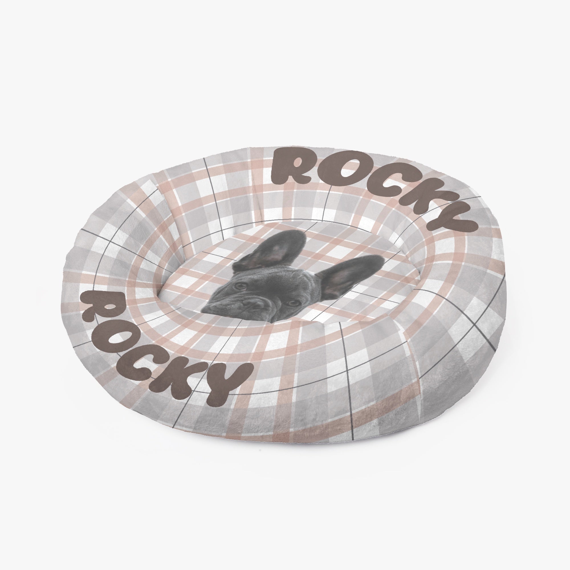 Donut Bed For French Bulldogs For Frenchie Pups | Safe For Paws