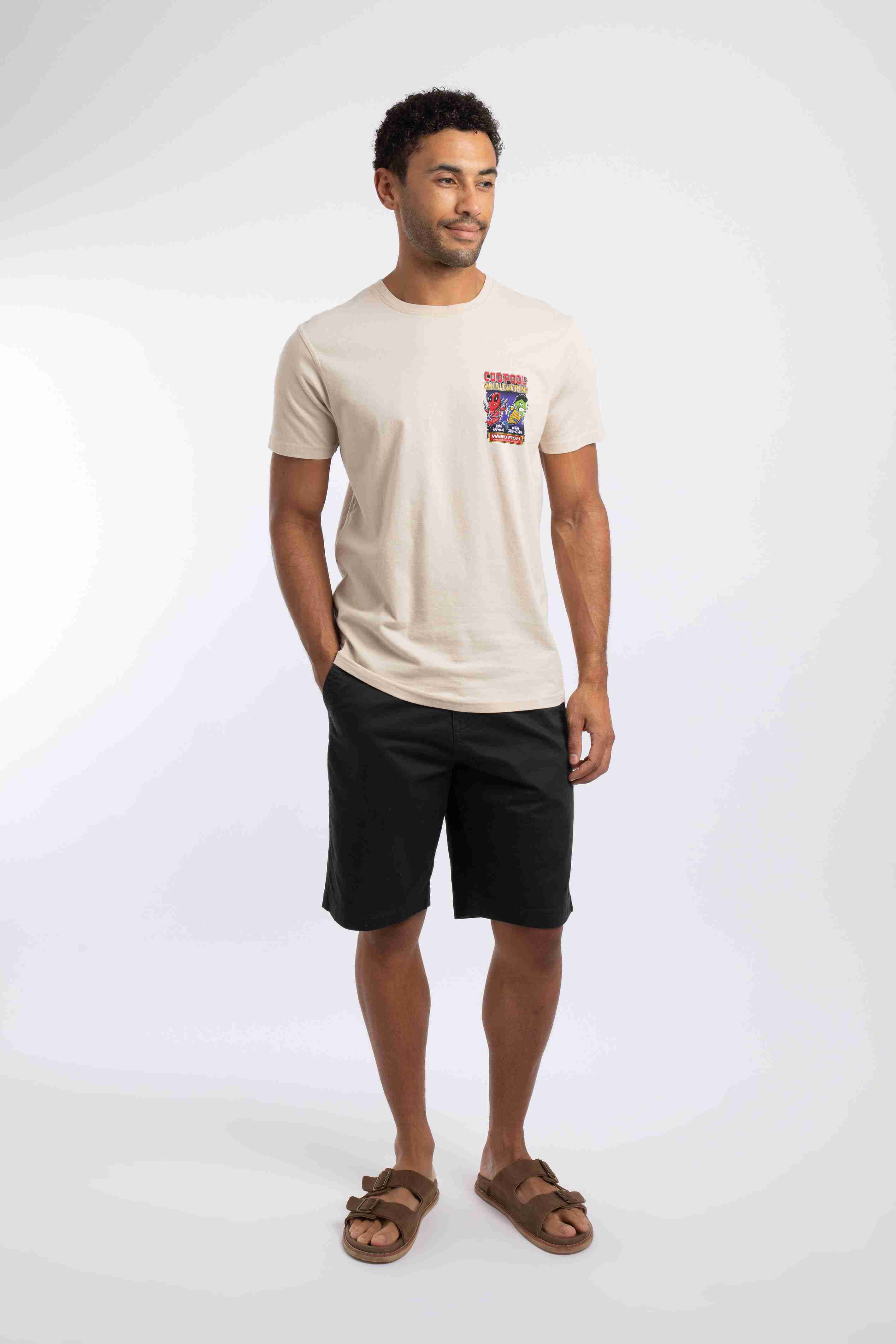 Codpool Back Print Artist T-Shirt String