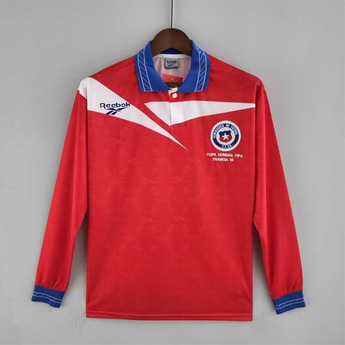 Official 1998 Chile Camiseta Retro World Cup With Modern Design -