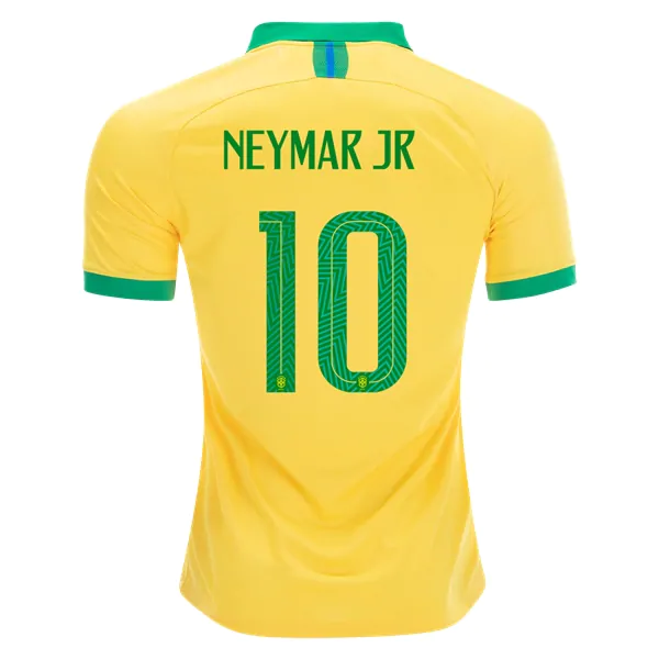 Professional Genuine Lightweight 2019 BRAZIL HOME NEYMAR JR SHIRT