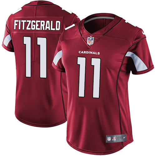 Official NFL Arizona Cardinals #11 Larry Fitzgerald Red Limited Jersey