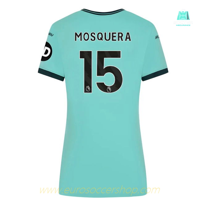 2025-2026 Wolves Away Shirt (Womens) (Mosquera 15)