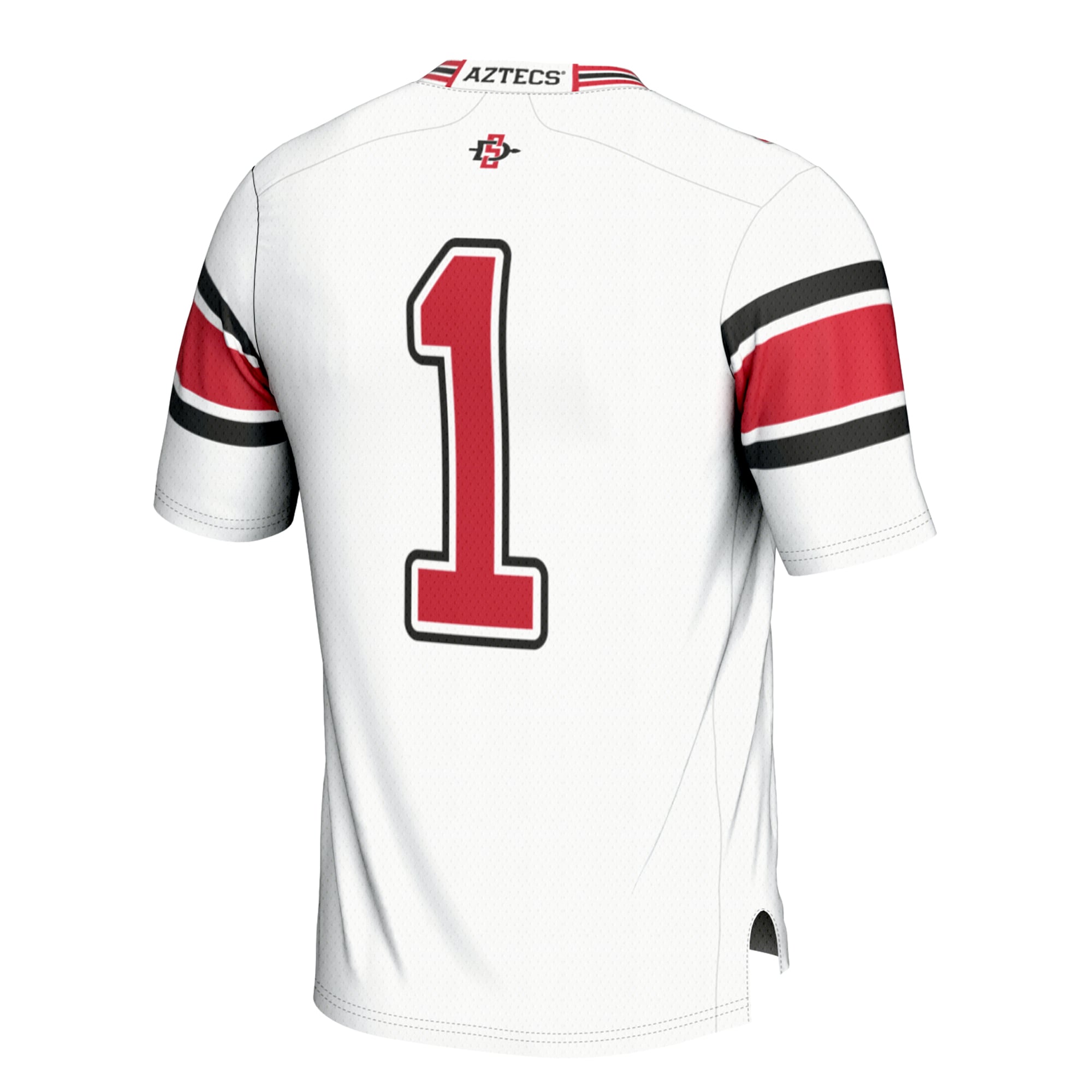 Men's #1 White San Diego State Aztecs Football Jersey