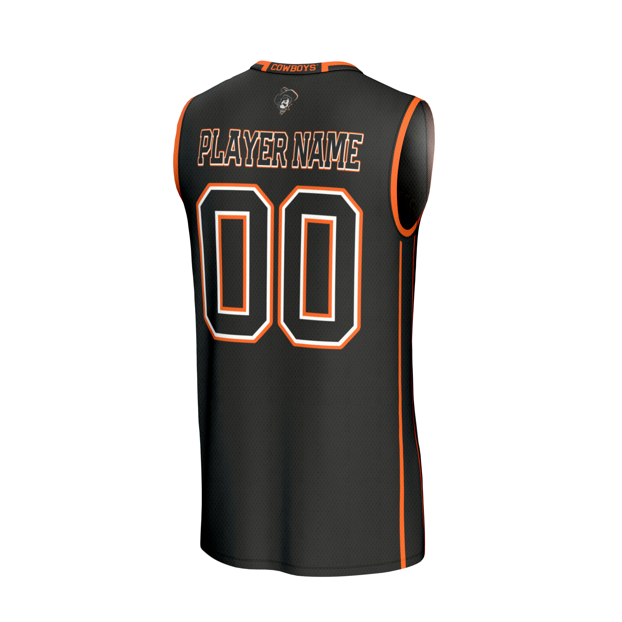 [NJP] Oklahoma State Cowboys GameDay Greats Unisex Lightweight Collegiate Men's Basketball NIL Pick-A-Player Fashion Jersey - Black