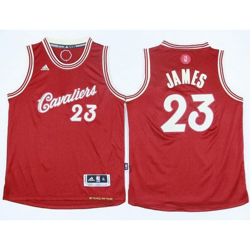 Authentic LeBron James23 Red Jersey - - Game Day Essential