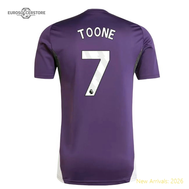 Exceptional 2025-2026 Man Utd Practice Shirt (aurora Plum) (toone 7)