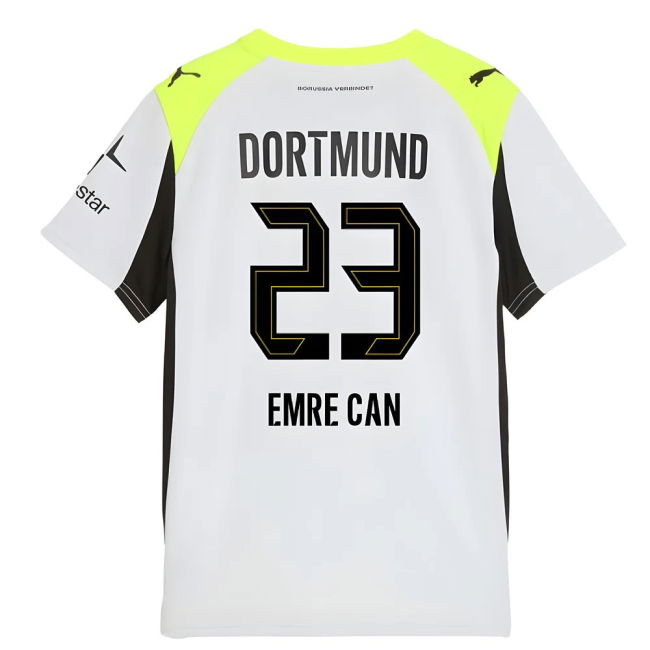 Official Borussia Dortmund 2025-2026 Away - Football Fashion